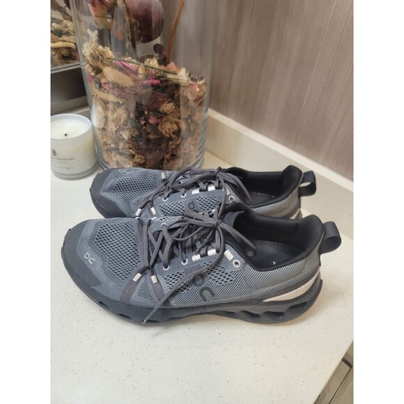 On Running Cloudsurfer Black Grey Men’s Size 10.5 Retail Shoes Cloud